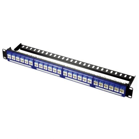 Front Access Panel - 1U 24-Port UTP Snap-In Type Front Access Panel